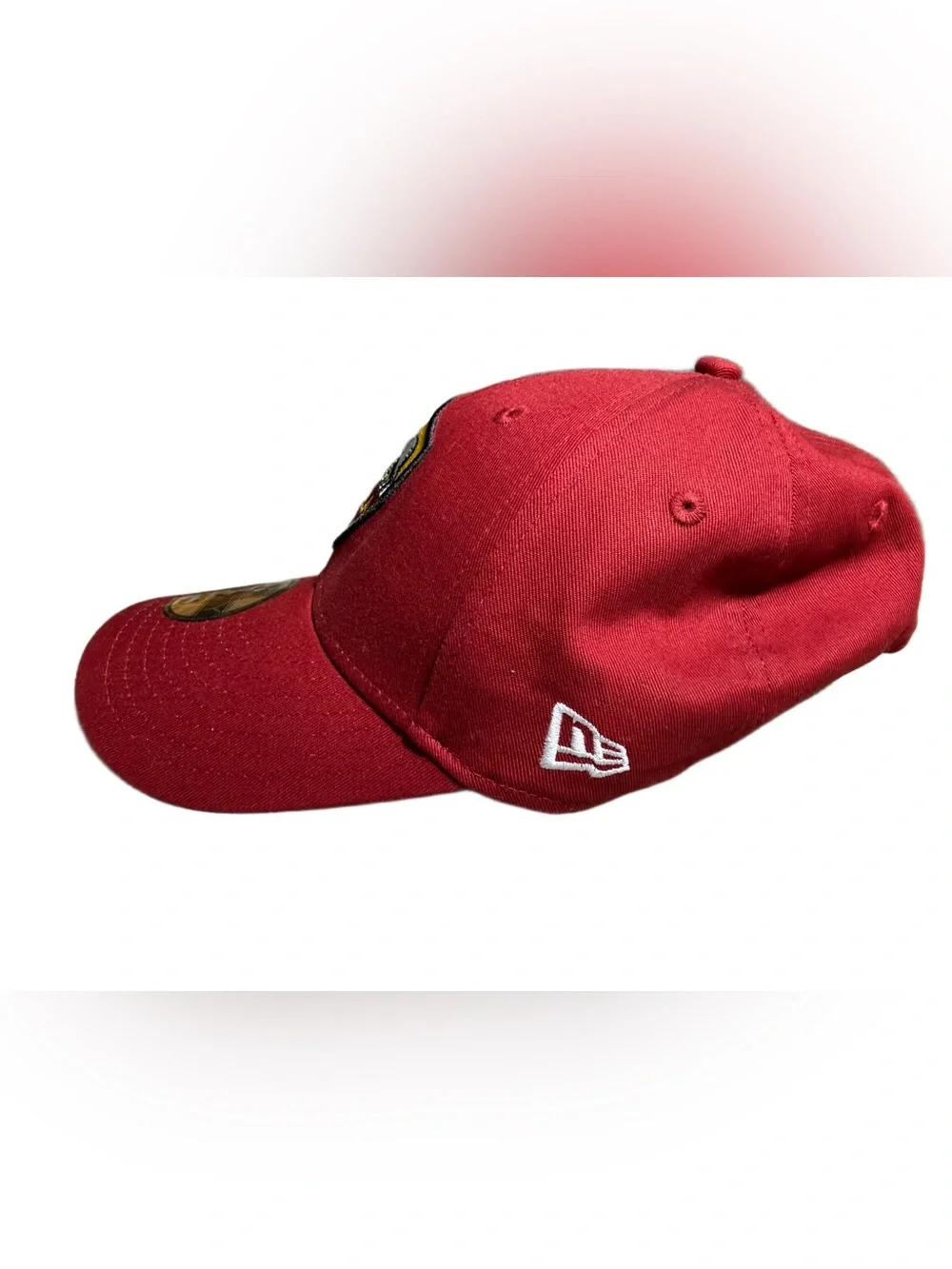 NWT AS Roma Youth Baseball Cap New Era 9FORTY Adjustable Red Soccer Hat NEW